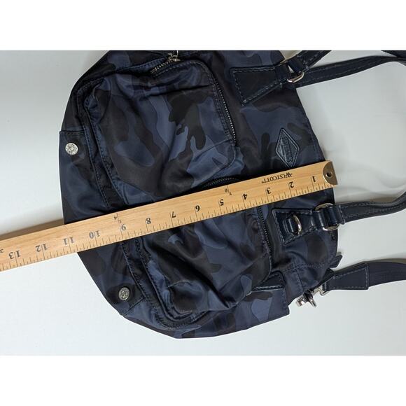 MZ Wallace Small Roxy Handbag Blue Black Camo - Picture 11 of 11